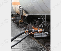 L.P. Gas rail tanker