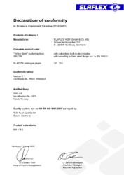 Declaration of Conformity Category I