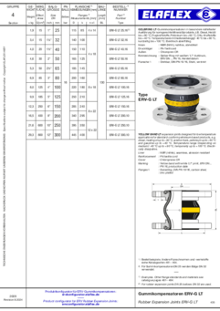 GELBRING LT-Gummikompensatoren
