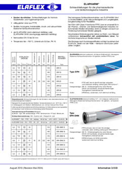 ELAPHARM Schlauchleitungen