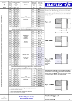 Anschweißnippel AN / Sonderausführungen