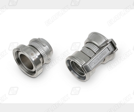 Adapter-Kupplungen für "GW-G" (Gerätewagen Gefahrgut der Feuerwehr) nach DIN 14555-12: Adapter-Kupplungen für "GW-G" (Gerätewagen Gefahrgut der Feuerwehr) nach DIN 14555-12: