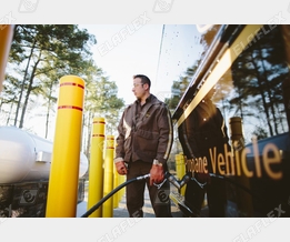 Transporter-Betankung mit LPG (Flüssiggas, Autogas)