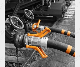 L.P. Gas rail tanker L.P. Gas rail tanker