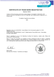 Eintragungsurkunde ZVA Markenschutz