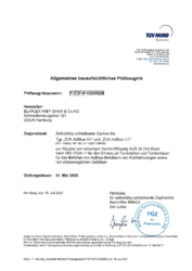 ZVA AdBlue LV und ZVA AdBlue HV - TÜV Zulassung