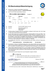 ATEX-Zulassung für Zapfventile ZVA Slimline,ZVA Slimline 2, ZVA 200 GR, ZVA Slimline 2 GR, ZVA 25,ZVA 25 AF,
ZVA 32,ZVA AdBlue HV,ZVA AdBlue LV, ZVA Slimline mit Sonderdichtungen