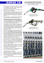 Automatisches Zapfventil ZVA 25 GR