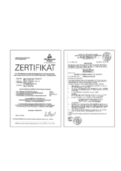 PTB + Gasrückführungs-Zulassung ZVA& 200 GR