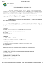 INMETRO, Brasilien - Eichamtliche Zulassung für ZVA Slimline 2, ZVA Slimline 2 GR und ZVA 25