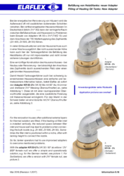 Befüllung von Heizöltanks: neuer Adapter KR 50-21/2