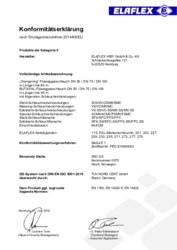 Konformitätserklärung Kategorie II