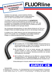 FLUORline Schlauch DN 16 - 21