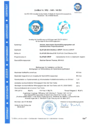 Zertifikat Nr. VR2-1401-141 EU
nach DIN EN 16321-1
