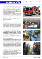 Equipment Trucks for Dangerous Goods Incidents:Hoses and Couplings to DIN 14555-12