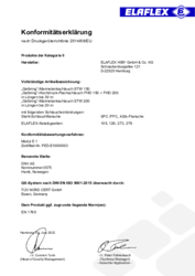 Konformitätserklärung Kategorie II