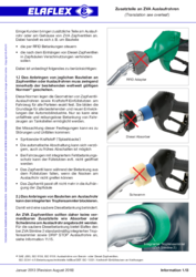 Zusatzteile an ZVA Auslaufrohren