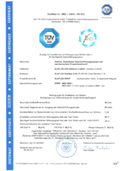 Zertifikat Nr. VR2-1401/1-101 EU
nach DIN EN 16321-1