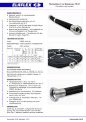 Flachschlauch zur Betankung 
HF 50