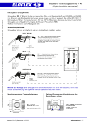 Installieren von Schaugläsern SG 1" Al