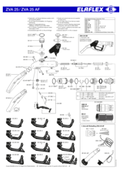 Werkstattposter Ersatzteile ZVA 25 + ZVA 25 AF