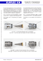 Schauglas SG 1" für Flugzeugbetankung