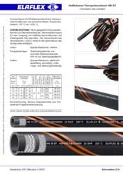 Heißbitumen-Teerspritzschlauch HB-ST