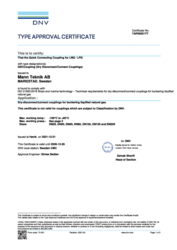 DNV Typenzulassung nach ISO 21593