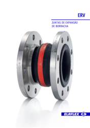'ERV' JUNTAS DE EXPANSÃO
DE BORRACHA